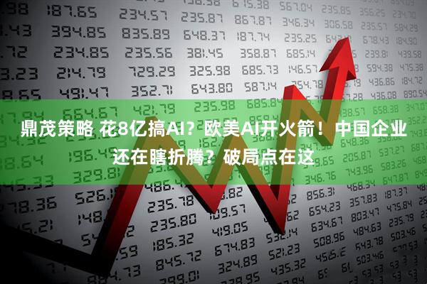 鼎茂策略 花8亿搞AI？欧美AI开火箭！中国企业还在瞎折腾？破局点在这