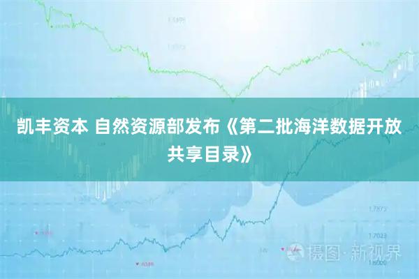 凯丰资本 自然资源部发布《第二批海洋数据开放共享目录》